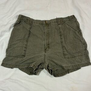 Hook & Tackle Outfitters Men's Size 42 Cargo Shorts 100% Cotton Elastic‎ Waist